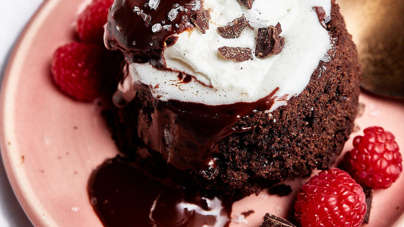 Image of Chocolate Tahini Lava Cakes 