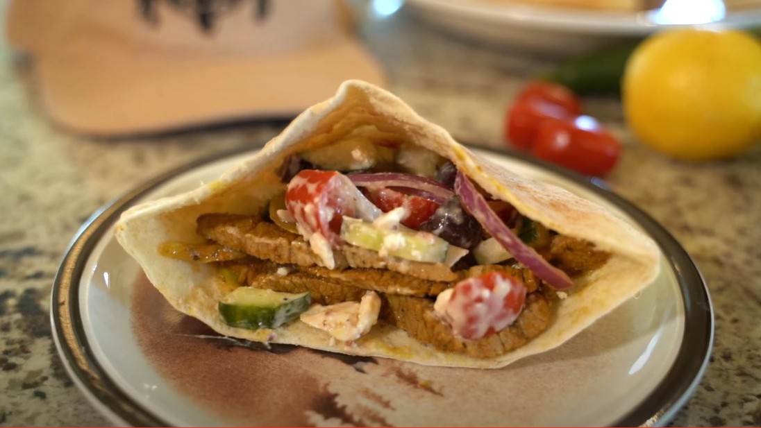 Image of Antelope Shawarma with Greek Salad