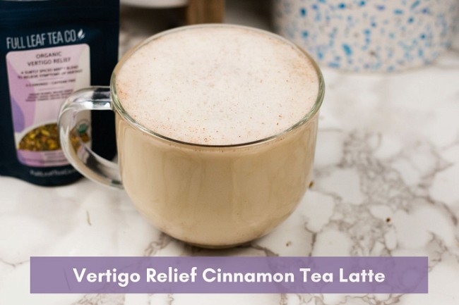 Image of Vertigo Relief Cinnamon Tea Latte