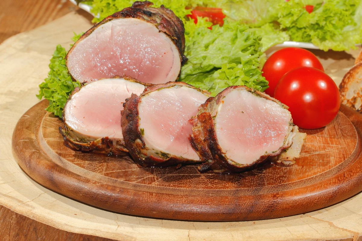 BACON WRAPPED BBQ PORK CHOPS