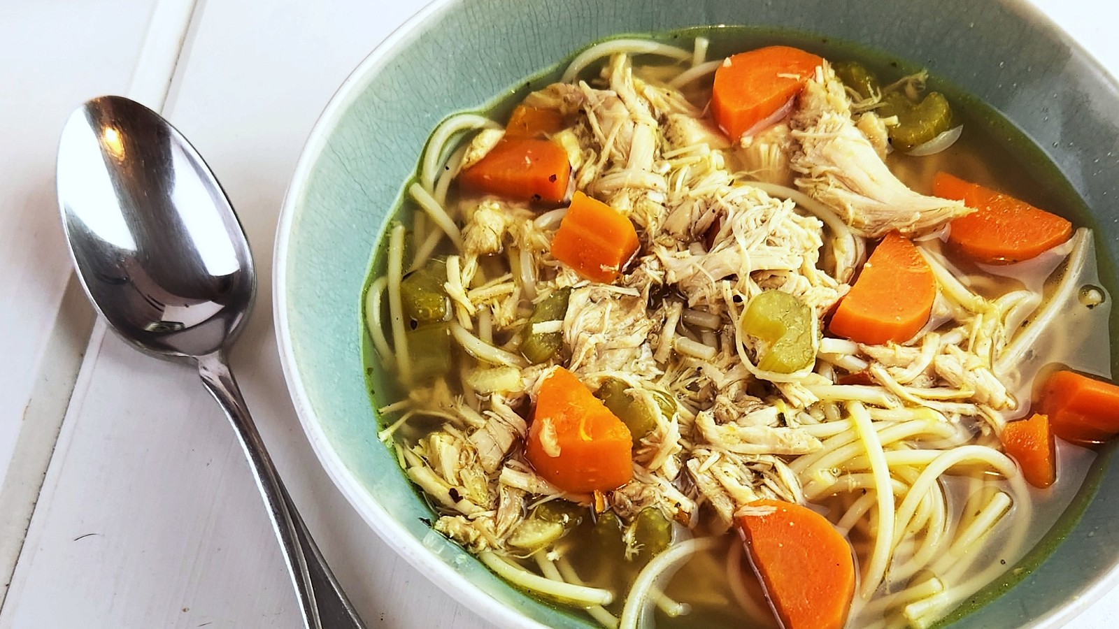 Image of Instant Pot Chicken Noodle Soup