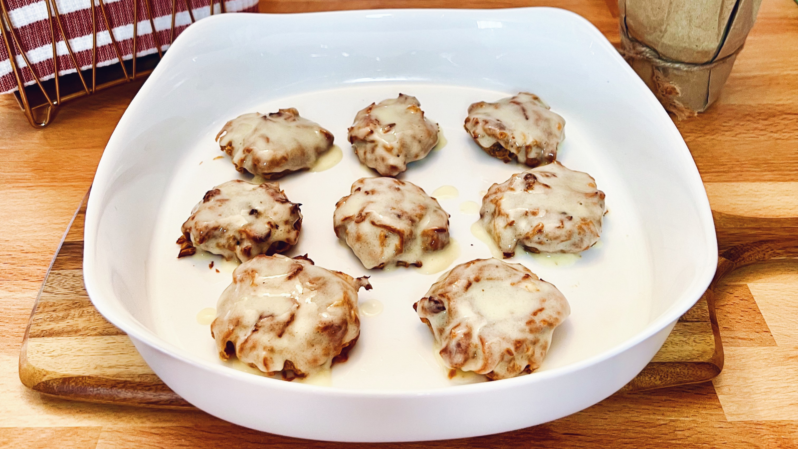 Image of Peanut Butter & Banana Cookies with Protein Frosting