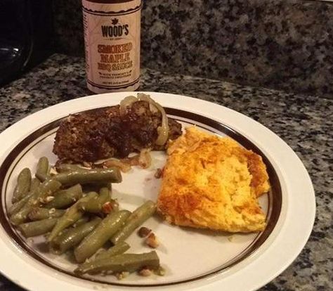 Smoked Maple BBQ Meat Loaf