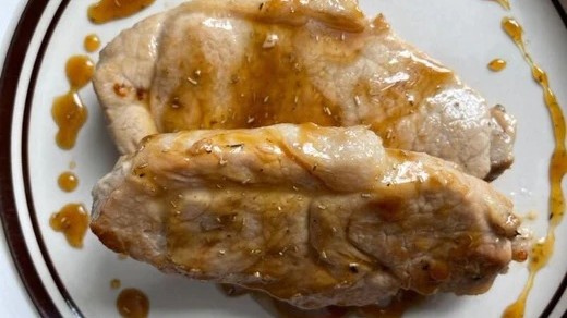 Image of Wood's Bourbon Maple Glazed Pork Chops