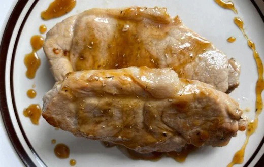 Image of Wood's Bourbon Maple Glazed Pork Chops