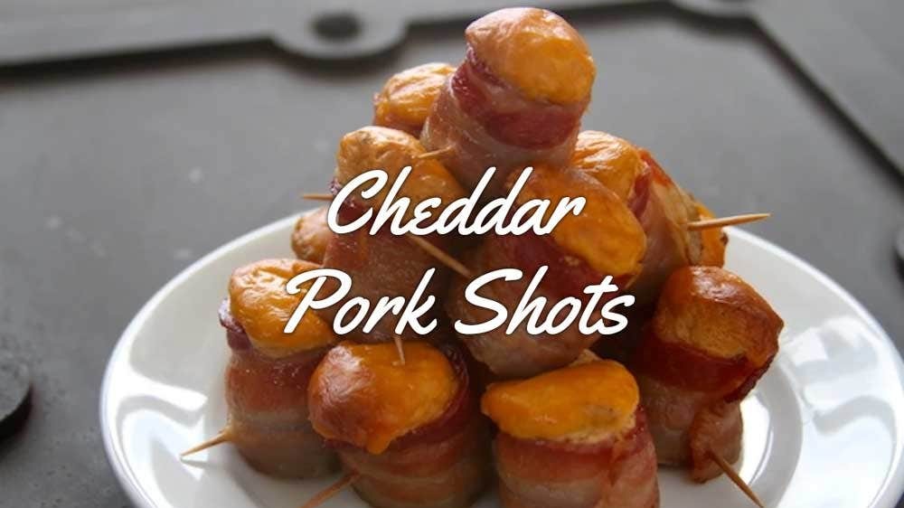 Image of Cheddar Pork Shots