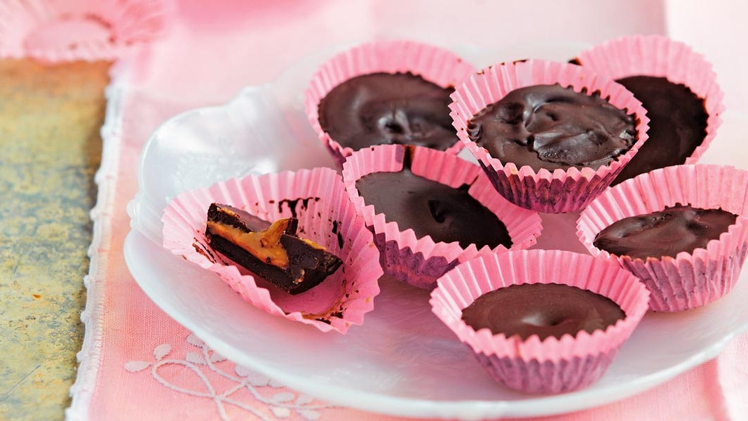 Image of Schoko-Erdnuss-Cupcakes