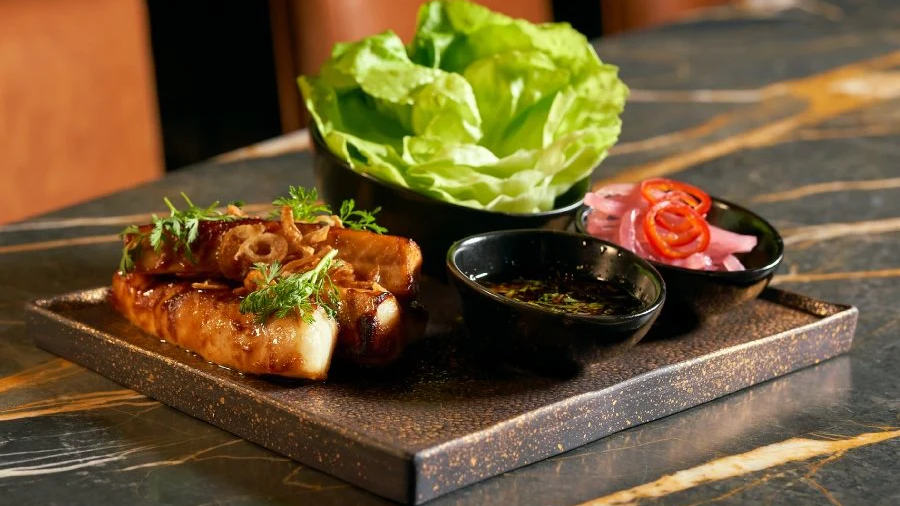 Image of Miso Cured Cobia Lettuce Wraps