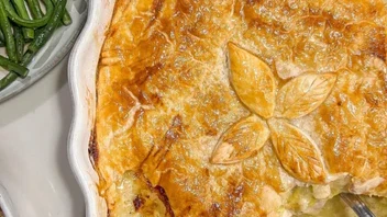 Image of Easy Chicken and Leek Pie