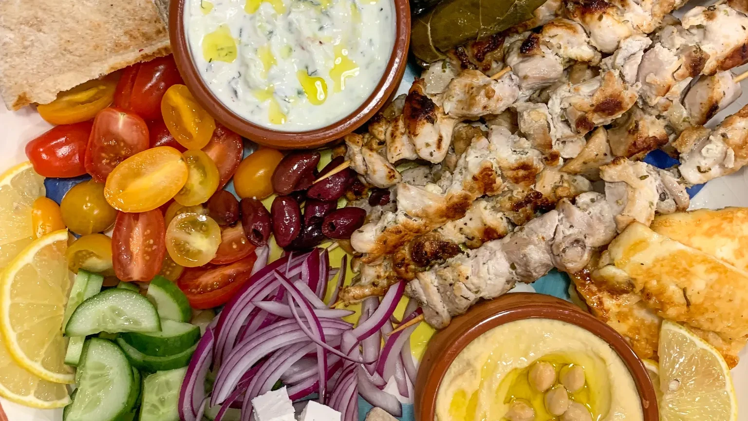 Image of Greek Meze Platter