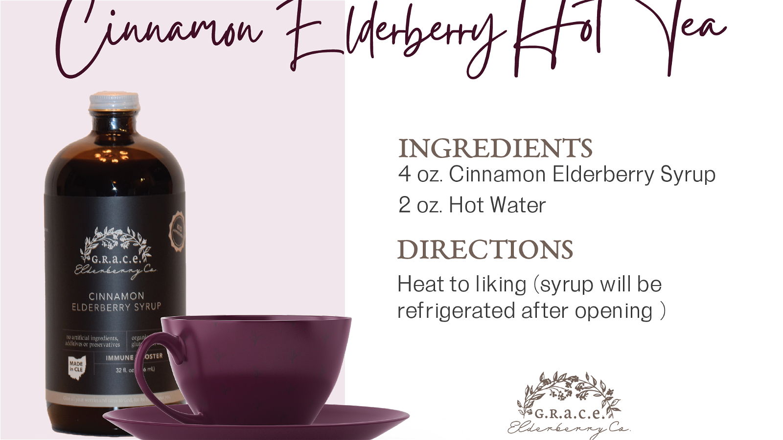 Image of Cinnamon Elderberry Hot Tea