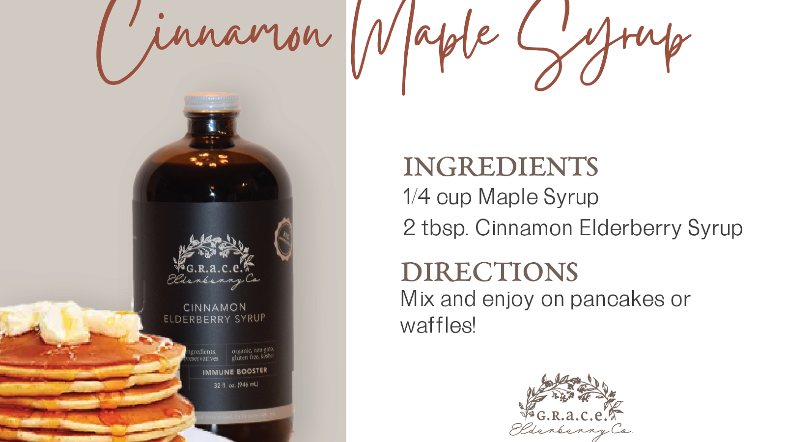 Image of Elderberry Maple Syrup