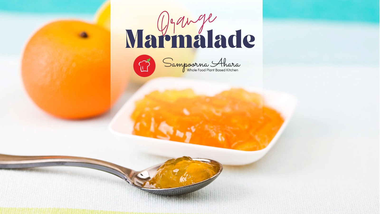 Image of Orange Marmalade Jam, Sugar Free, Vegan Recipe