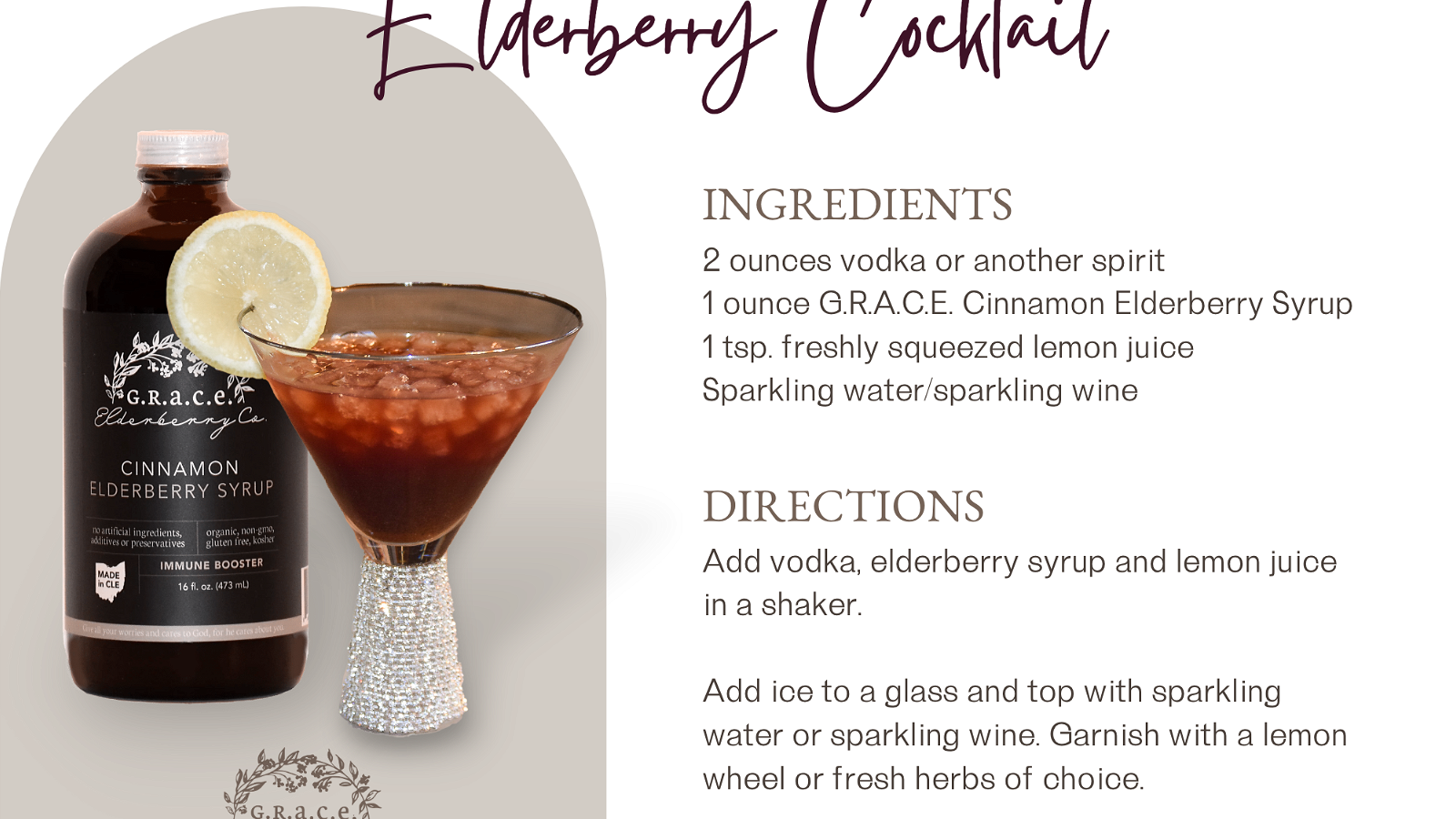 Image of Elderberry Cocktail