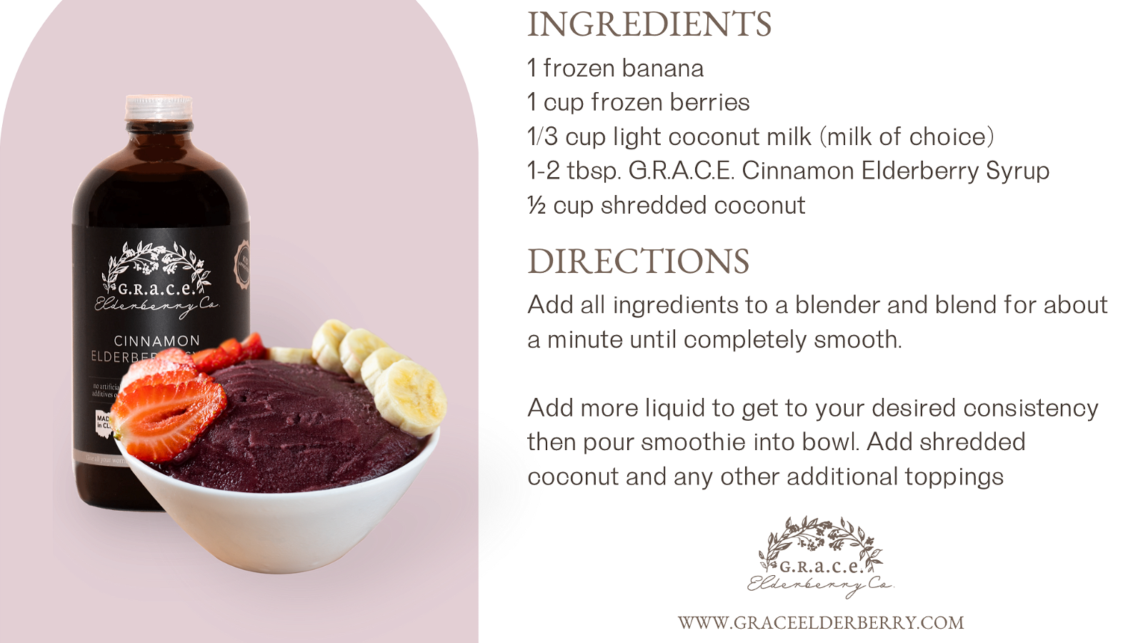 Image of Elderberry Smoothie Bowl