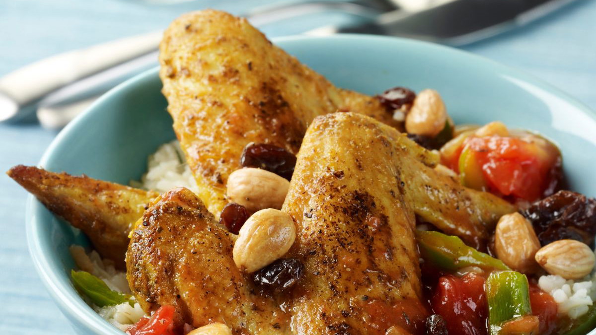 Image of Country Captain Chicken Wings