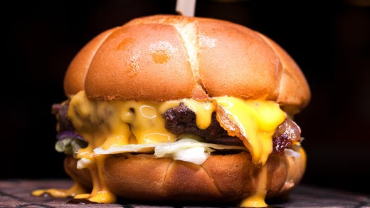 Image of Our Favorite Cheese Burger w/ Bacon-Onion Jam Recipe