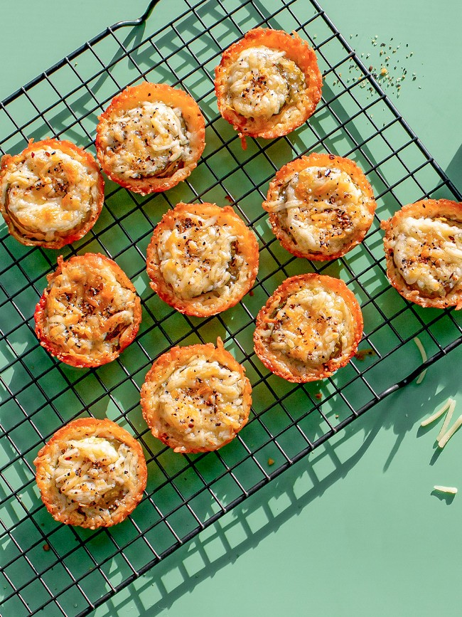 Image of Crispy Cheese Pickle Chips