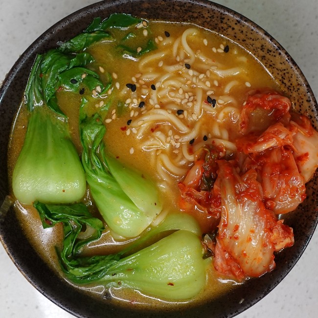 Image of Kimchi Miso Chicken Ramen