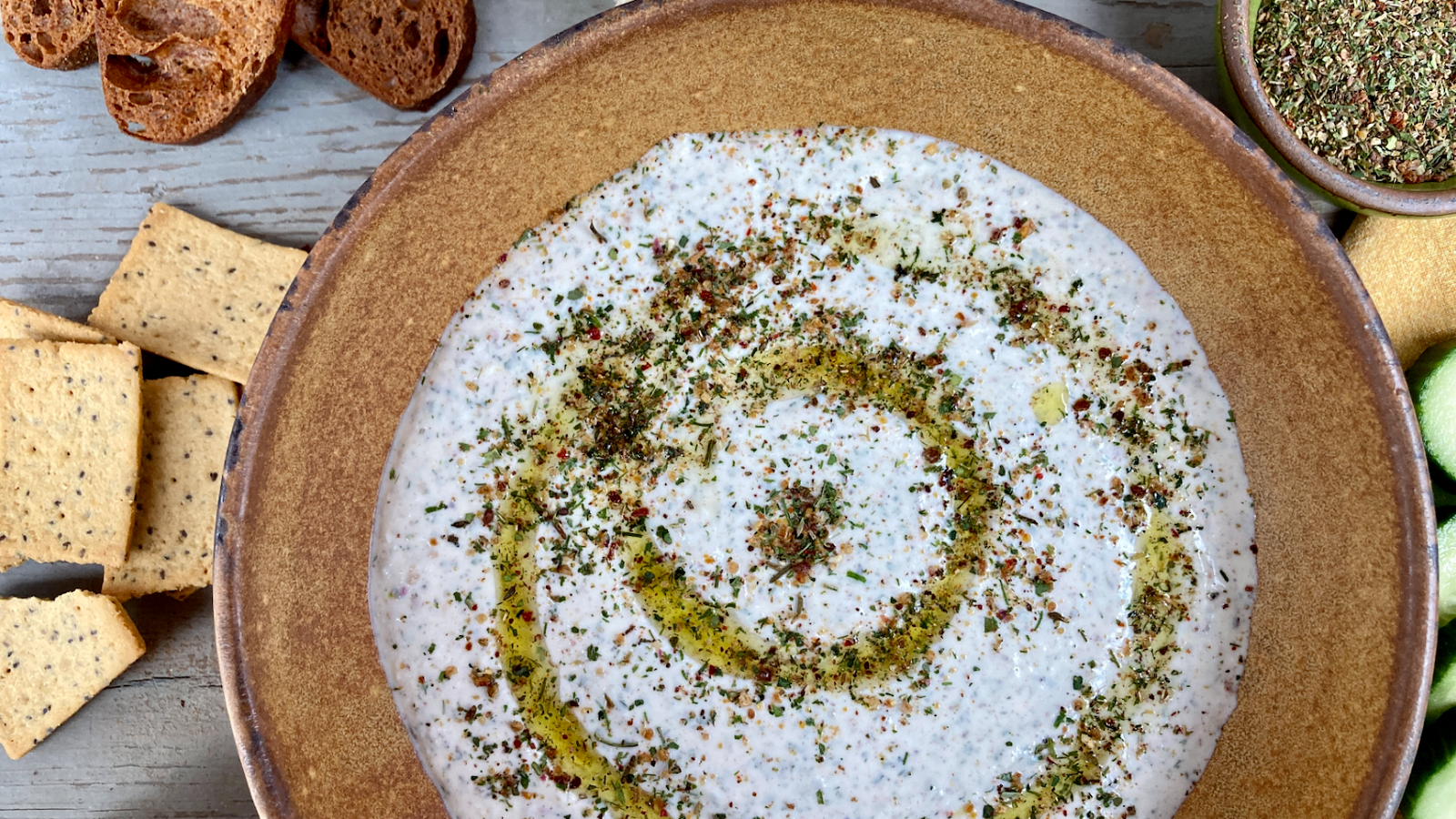 Image of Wild Green Whipped Feta Dip