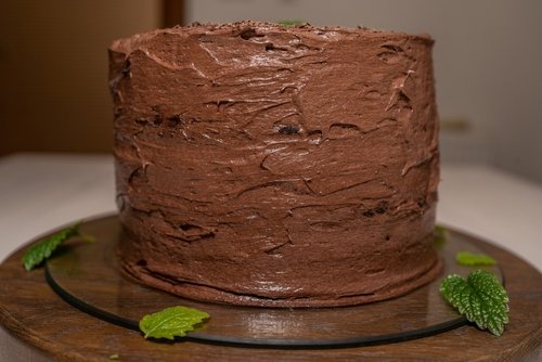 Vegan German Chocolate Cake - Domestic Gothess