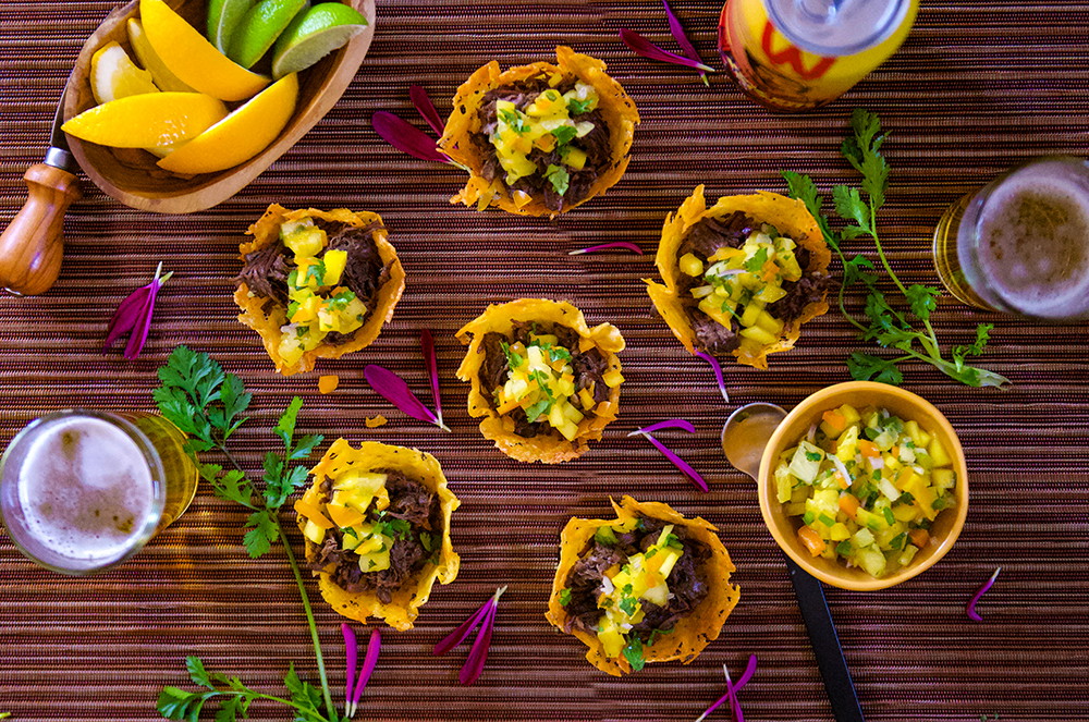 Jerk Buffalo with Salsa