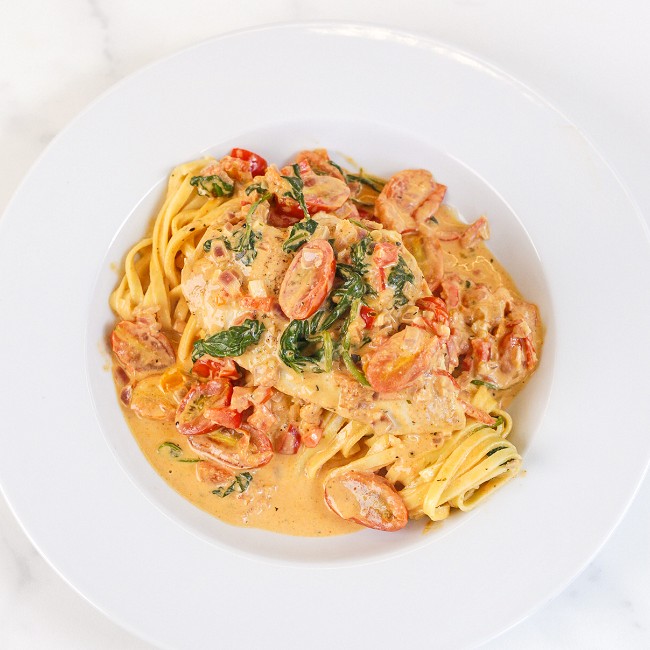Image of Creamy Tuscan Chicken Pasta