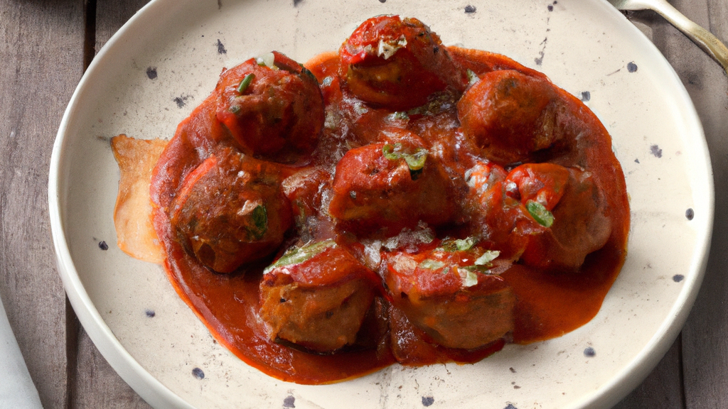 Granny's Meatballs with Tomato Sauce