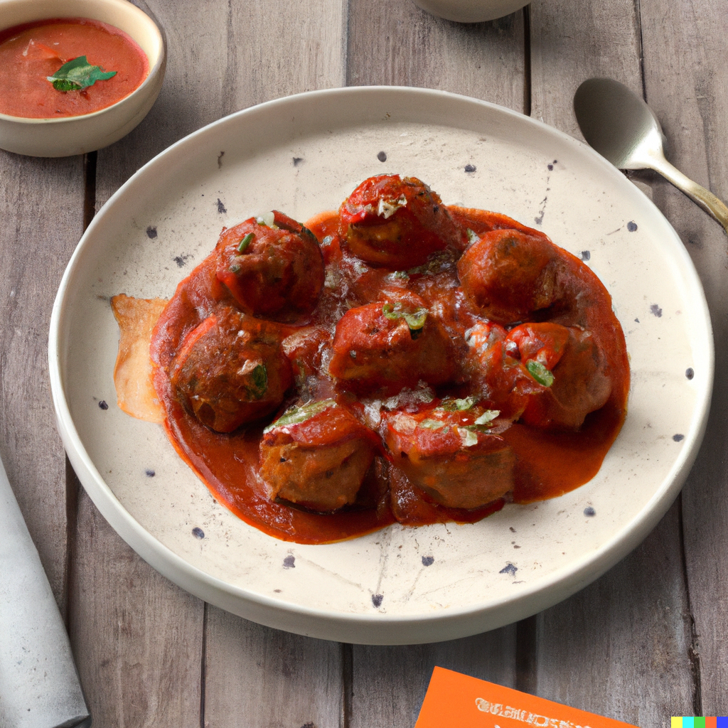 Granny's Meatballs with Tomato Sauce