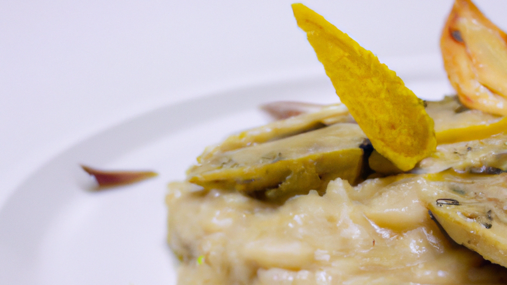 Image of Risotto with Artichokes, Creamy and Tasty