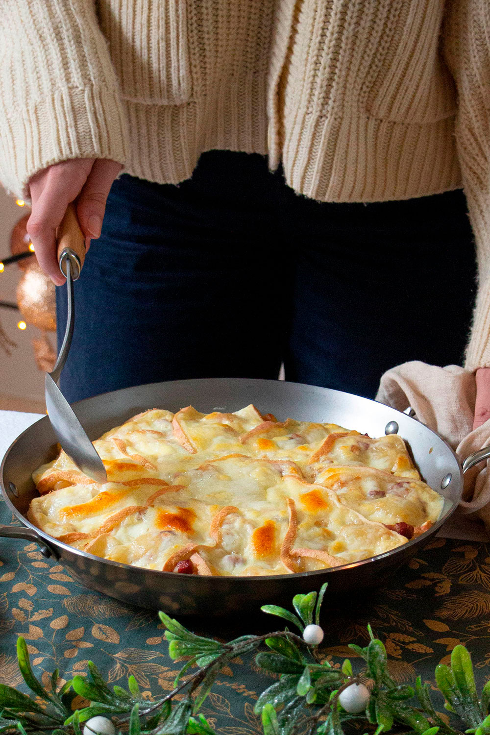 Tartiflette raclette: patate al formaggio alla francese