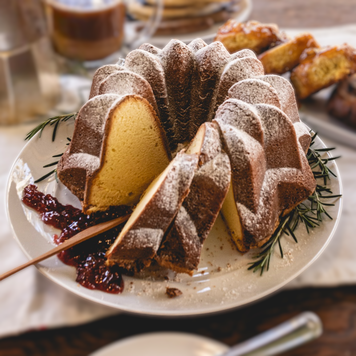 Classic Cream Cheese Pound Cake