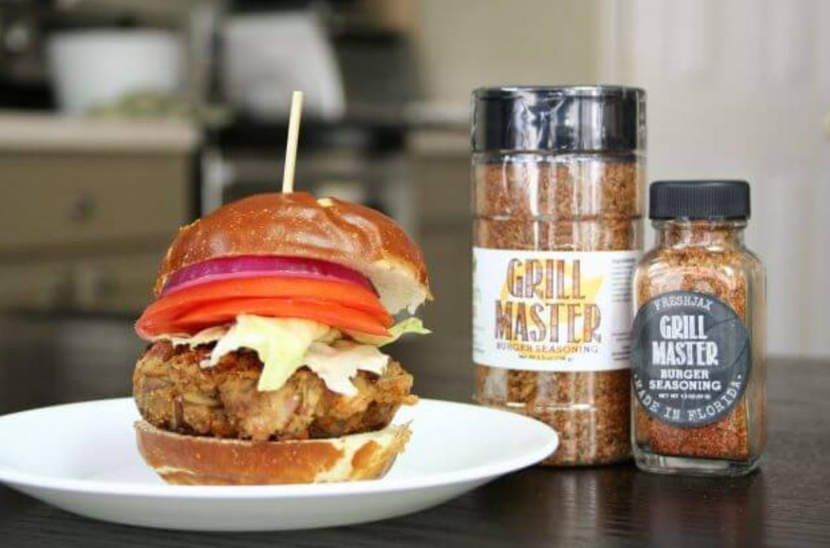 Caramelized Onion & Mushroom Burgers