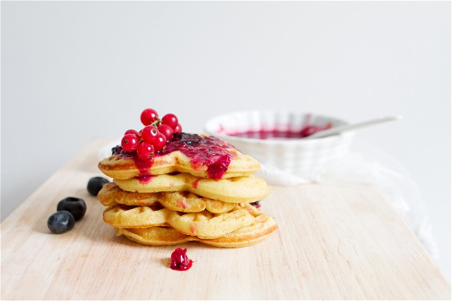 Image of Berry Pancakes for toddlers