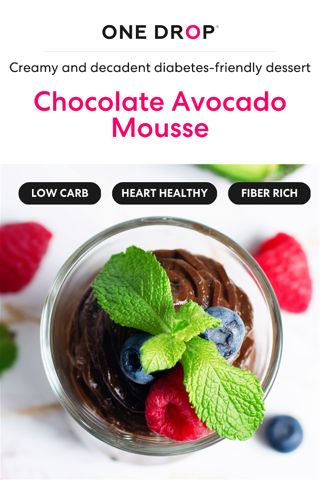 Image of Low-Carb Chocolate Avocado Mousse