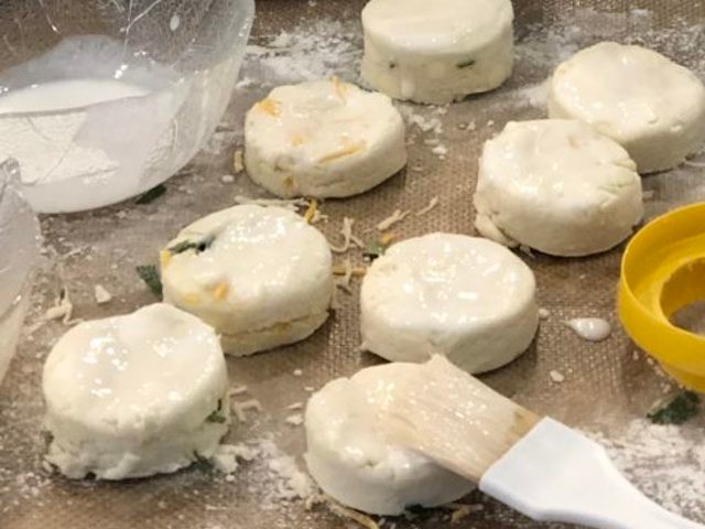 Quick biscuits from scratch