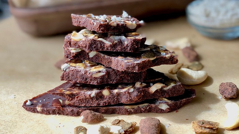 Image of Cacao Butter Bark Recipe