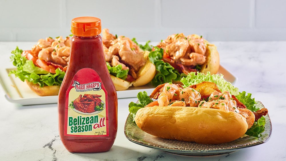 Image of Shrimp BLT with Marie Sharp’s Belizean Season-All