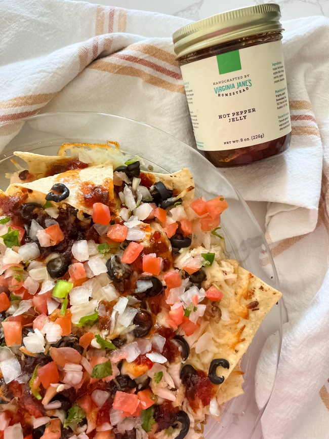 Image of Hot Pepper Jelly Nachos