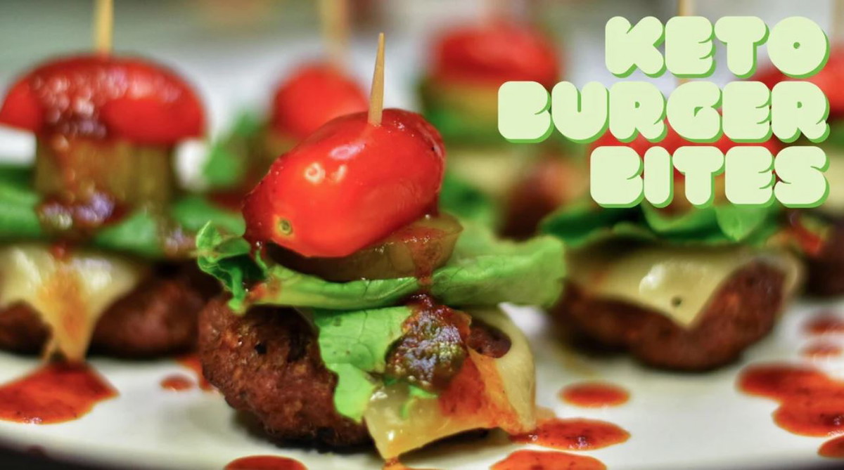 Higher Grilling Keto Burger Bites
