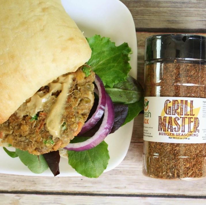 Lentil & Chickpea Burgers