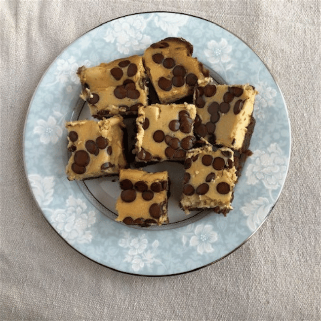 Image of CREAM CHEESE CAROB BROWNIES