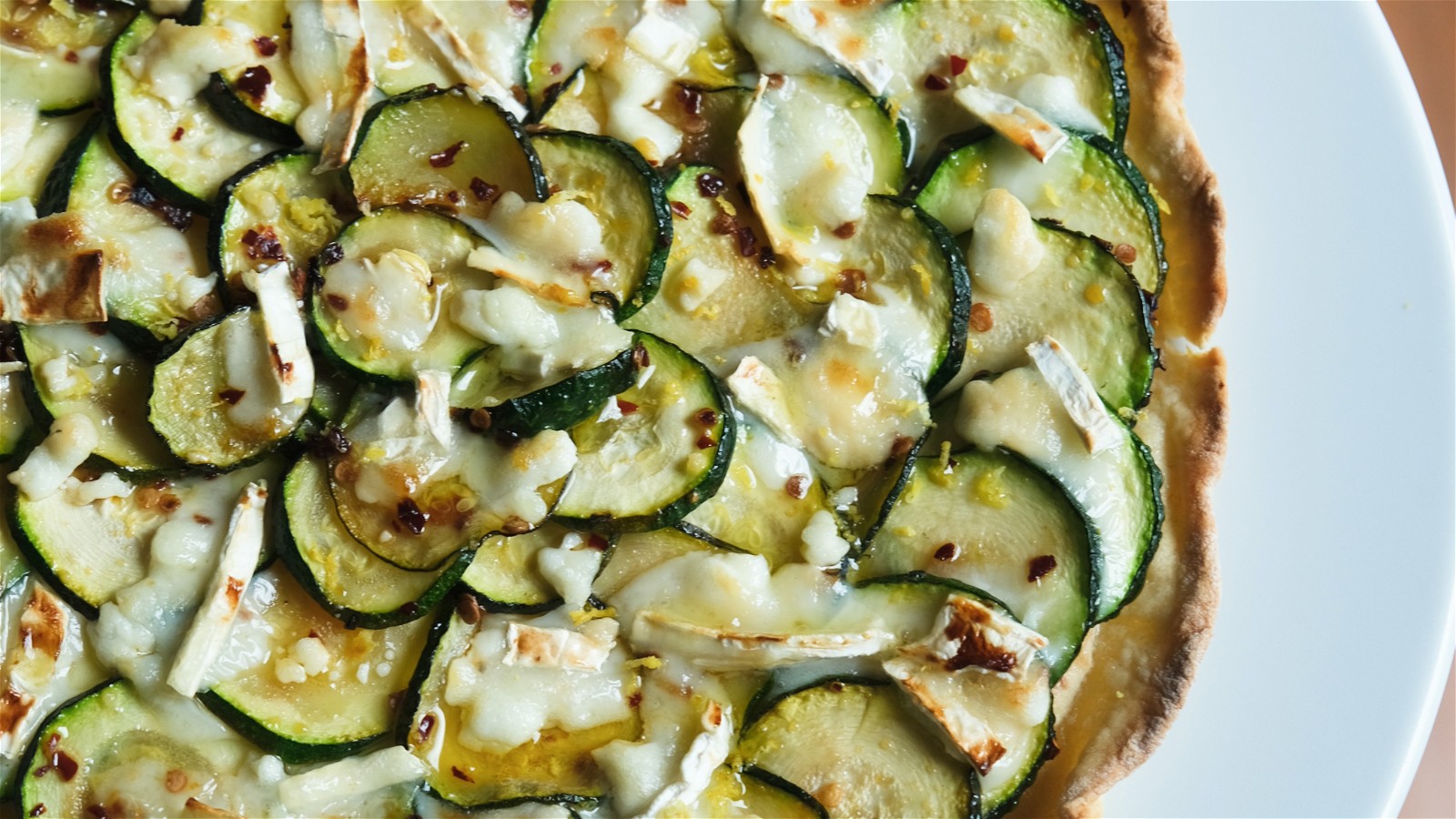 Image of Naan Pizza Courgette Chèvre 