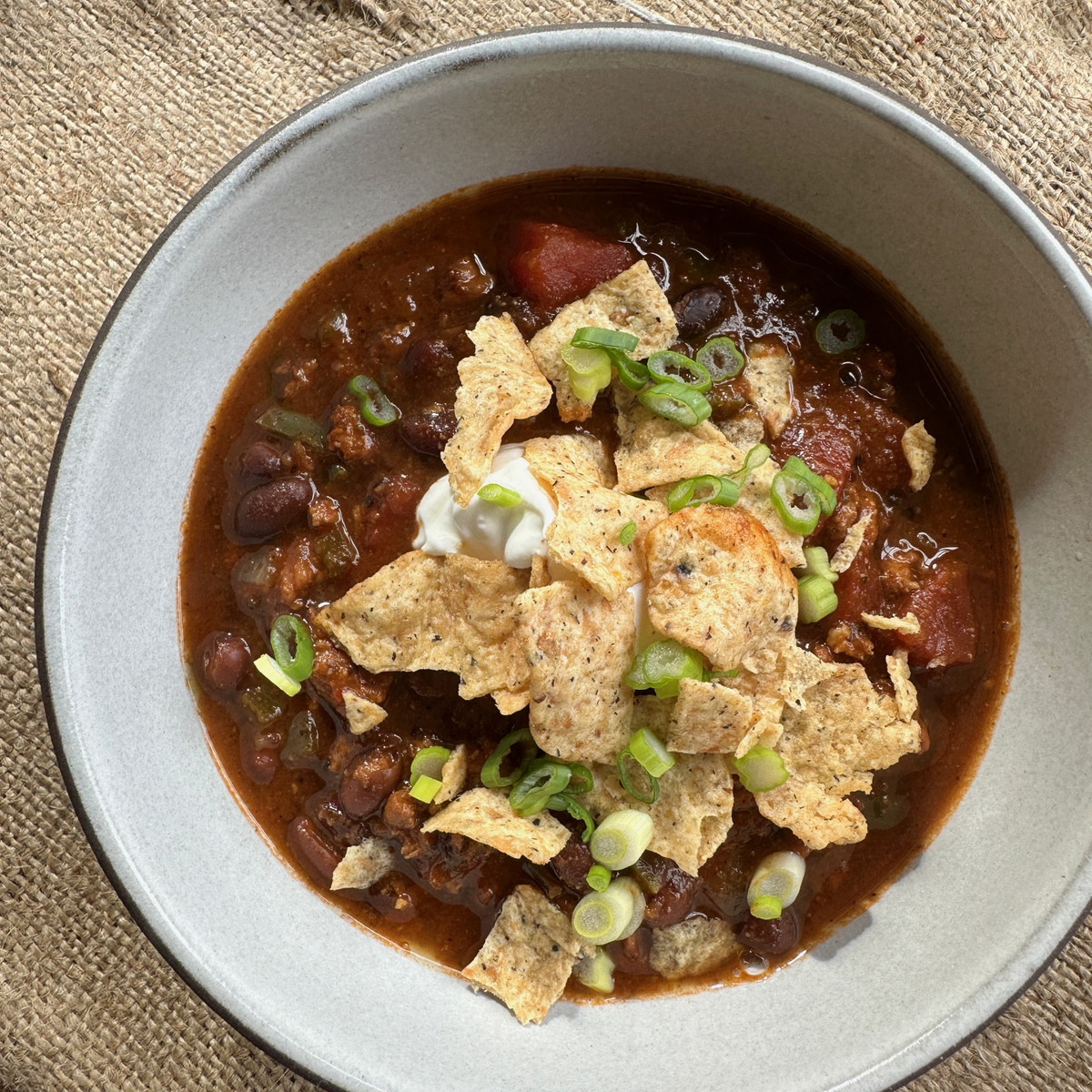 Turkey and Black Bean Chili