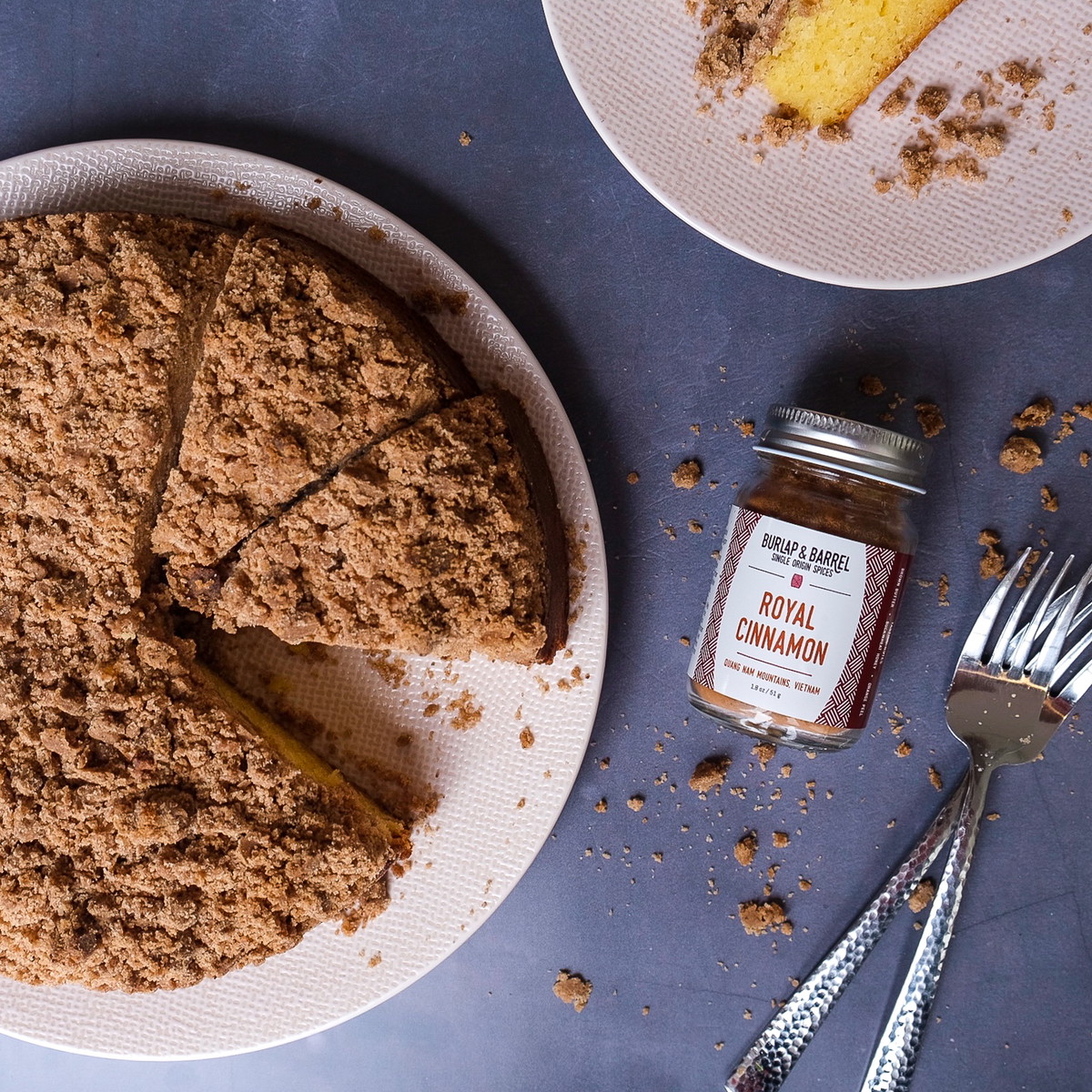 Brown Butter–Cinnamon Crumb Cake