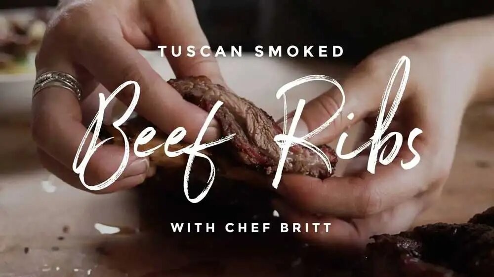 Image of Tuscan Smoked Beef Ribs