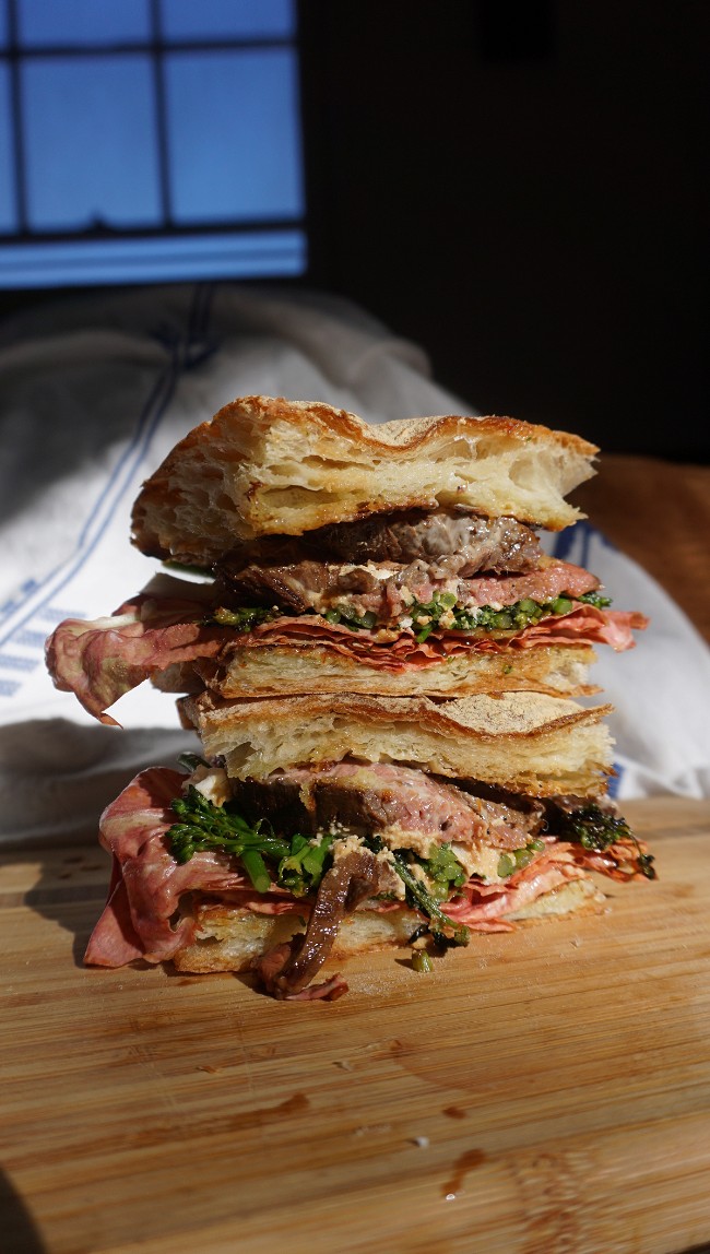 Image of Zabs Flank Steak Sandwich
