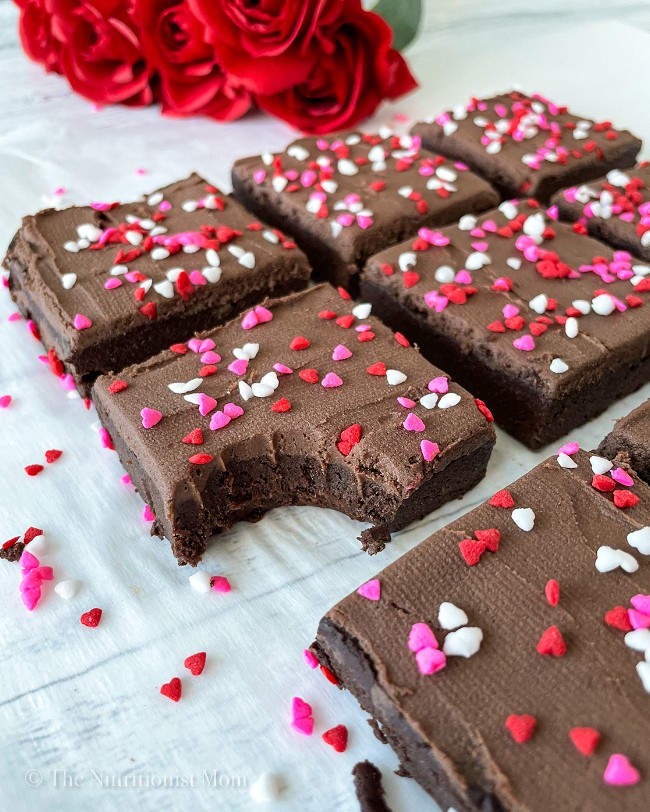 Image of Frosted Vegan Protein Brownies