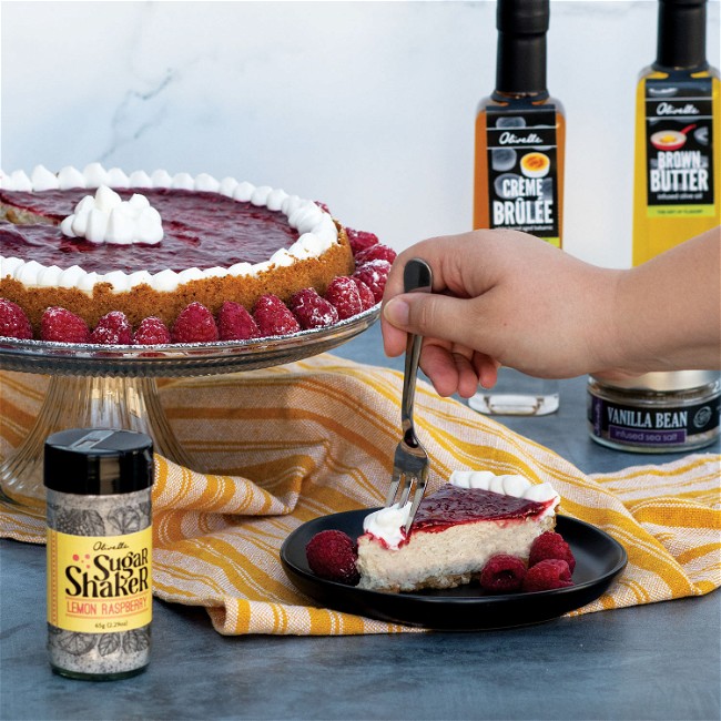 Image of Lemon Raspberry Cheesecake