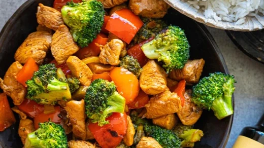 Image of Honey Garlic Chicken Stir Fry